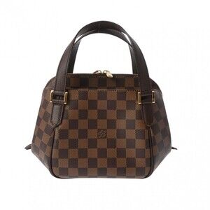 Louis Vuitton Damier Belem Brown Canvas Handbag